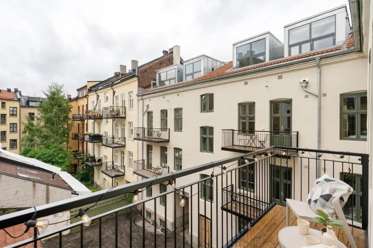 Dinbnb Apartments Gruenerlokka I 2-Bedroom With Double Queen Room & Balcony Осло Екстер'єр фото